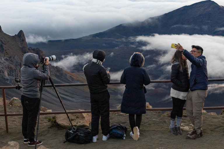 Haleakala Crater Visitors Maui feature