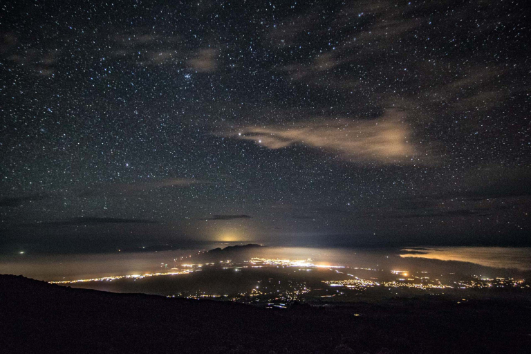 Haleakala Summit Night Sky Stars Maui feature