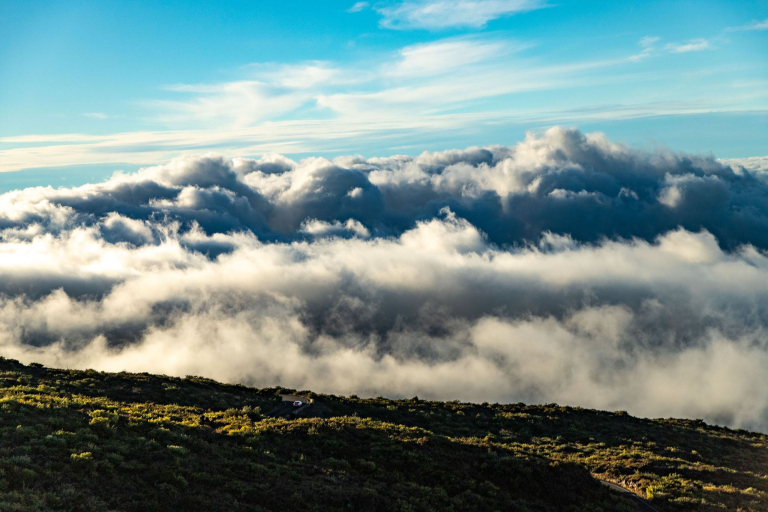 Haleakala Sunset Clouds at Summit Maui feature 