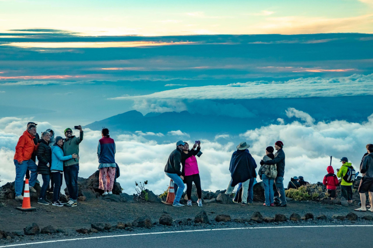 Haleakala Sunset Summit Visitors Maui feature