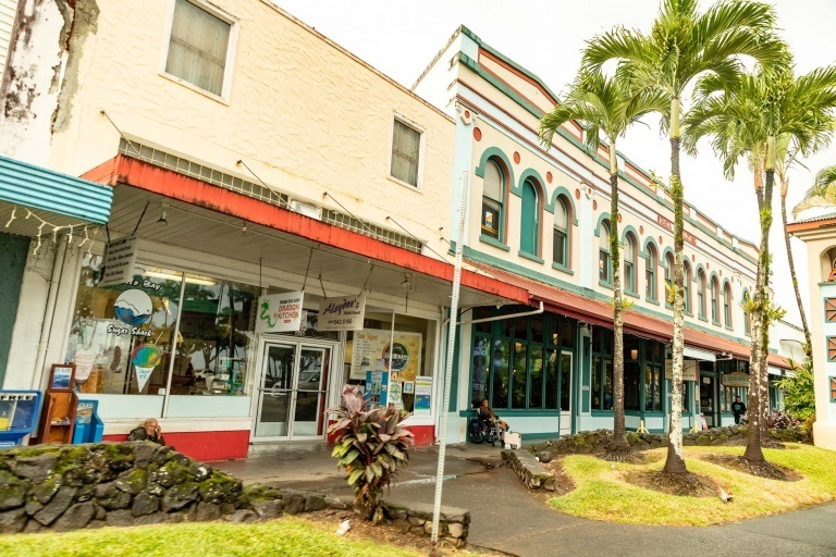 Hilo Town Historic Building Big Island