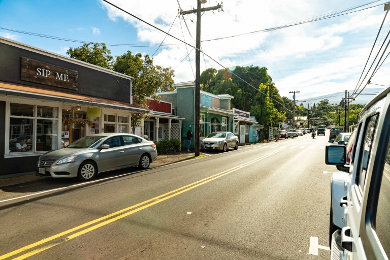 Makawao Town and Baldwin Ave Maui