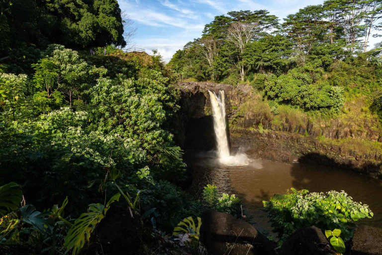 Rainbow Falls Wide Hilo Big Island feature