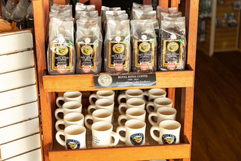 Royal Kona Coffee products feature