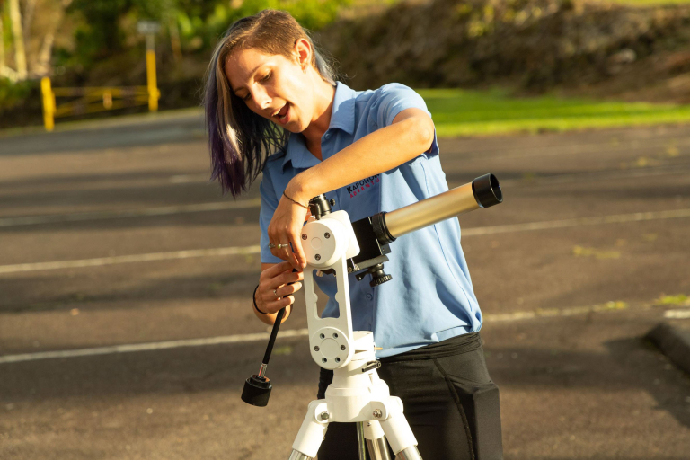 Solar Telescope and Guide Big Island feature