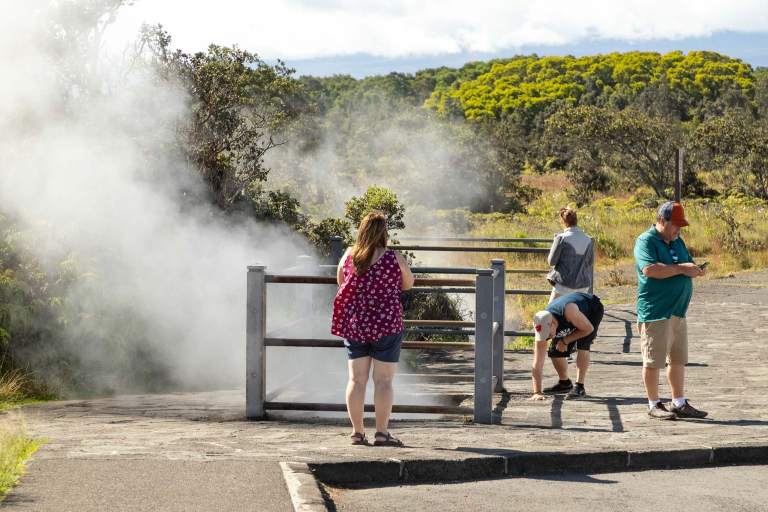 guests at steam vent feature