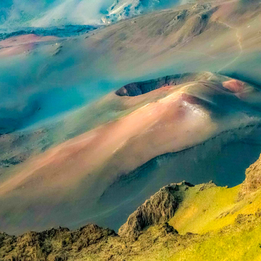 haleakala crater cinder cone maui