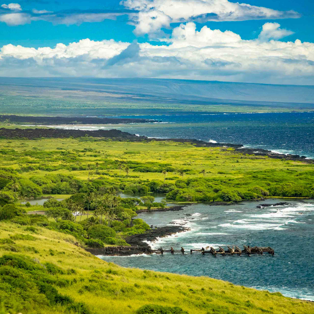 puna coast views historic pier