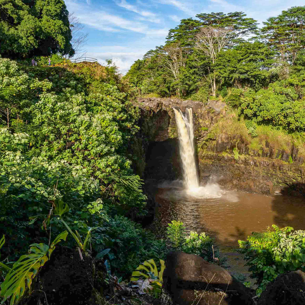 rainbow falls wide hilo big island 