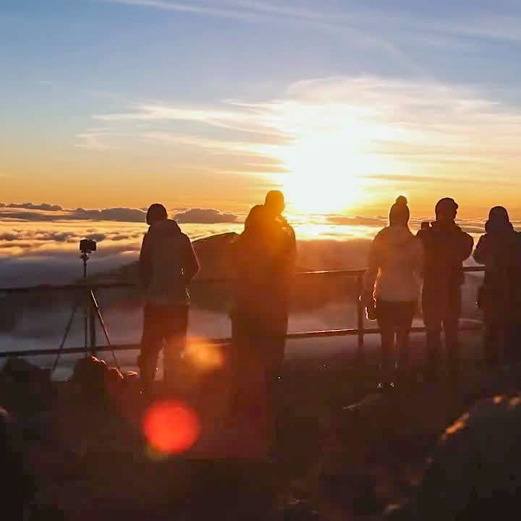 sunrise at haleakala 