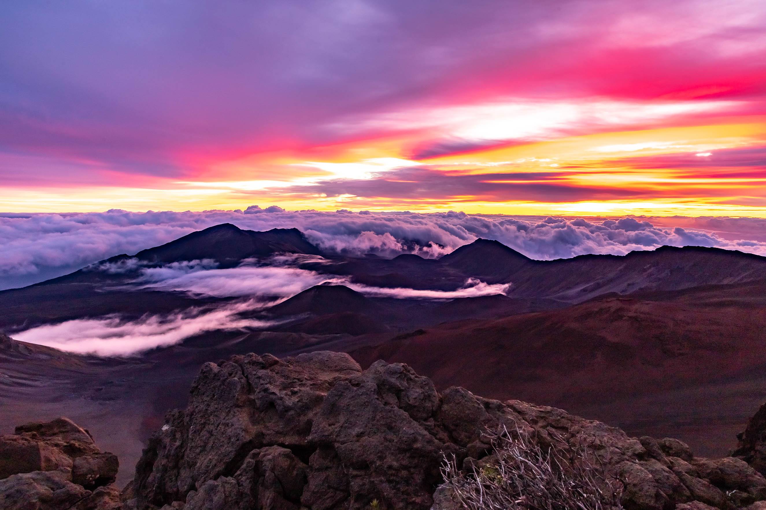 sunrise tour at haleakala national park