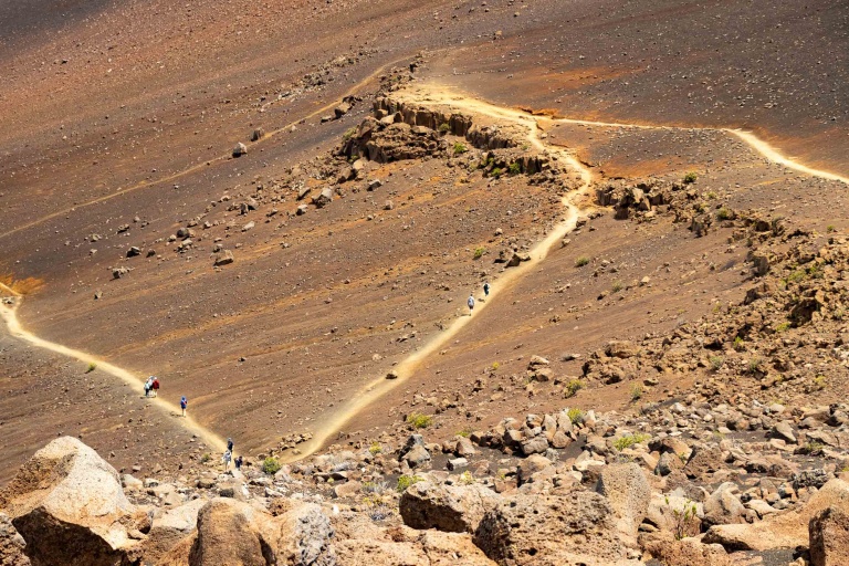 Haleakala Crater Trails Sliding Sands People