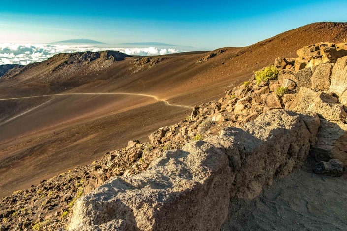 Haleakala Park Trails Sliding Sands