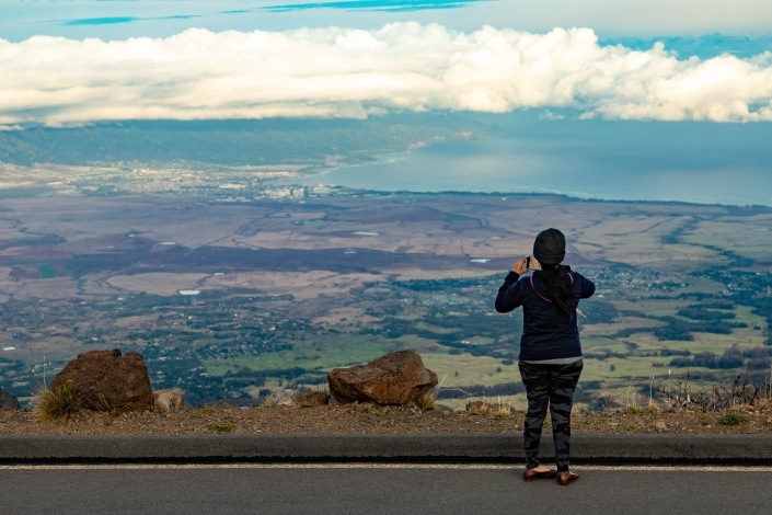 Haleakala Summit Visitor Maui