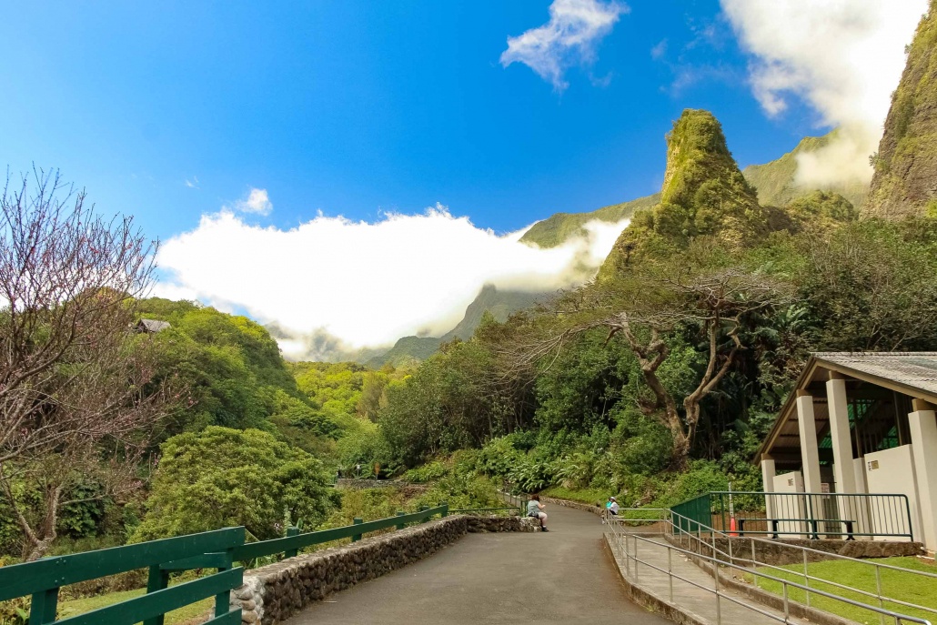 Iao Valley Entrance and Needle Maui