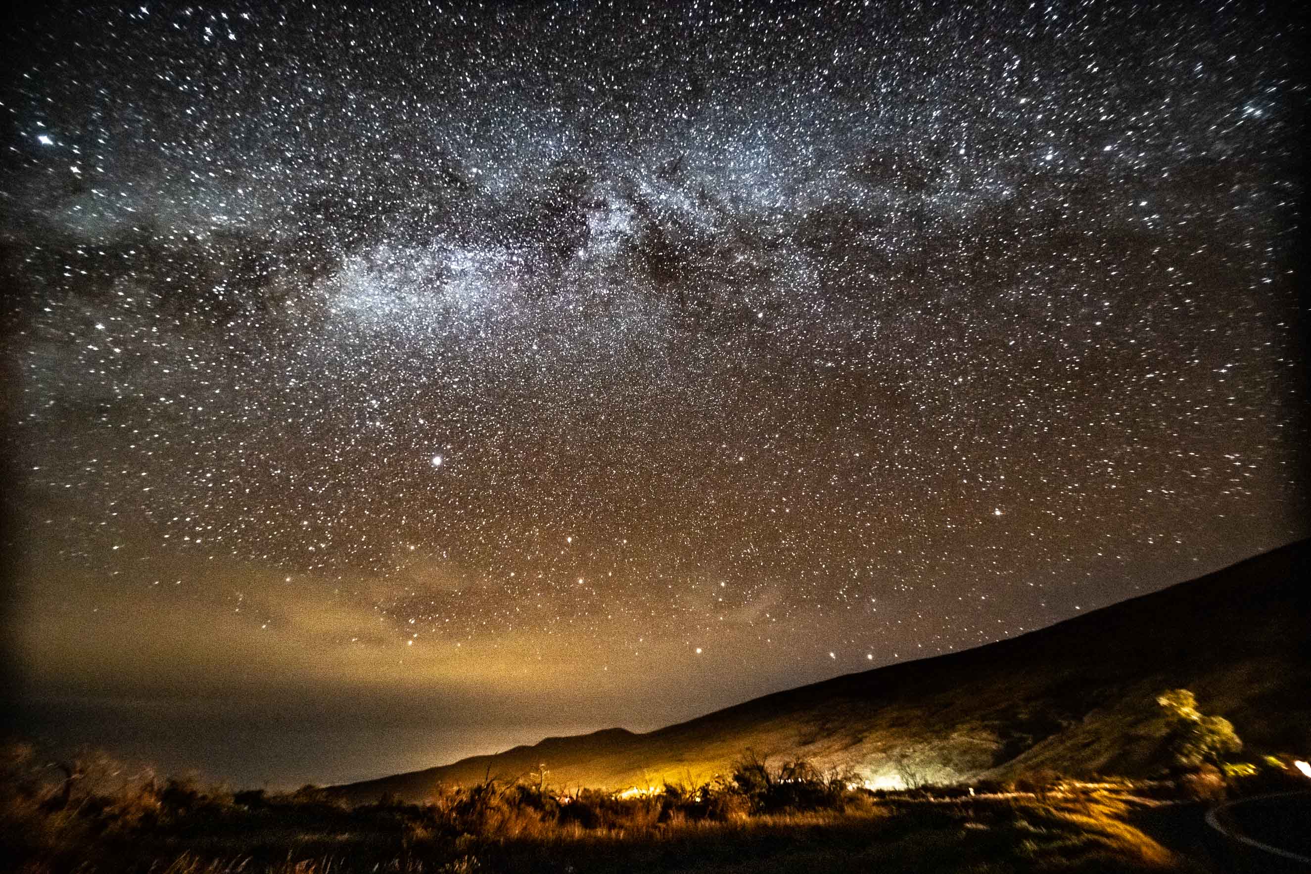 Mauna Kea Star Gazing Night Sky Milky Way Big Island