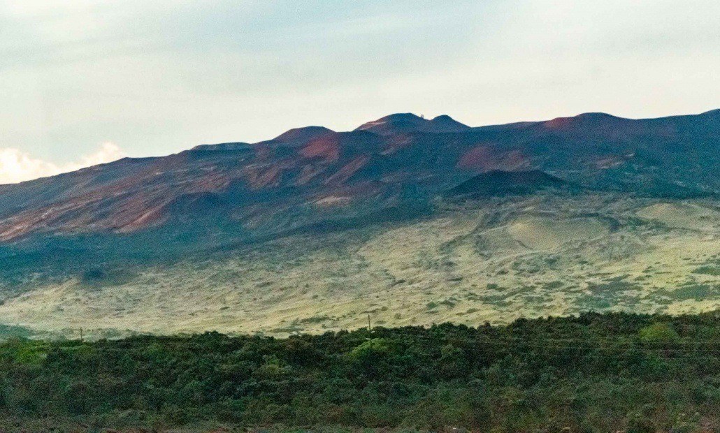Saddle Road View Mauna Kea