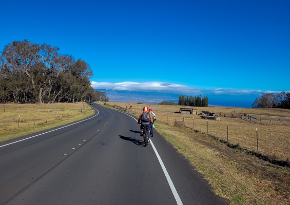 bikemaui haleakala summit downhill bike haleakala stunning view