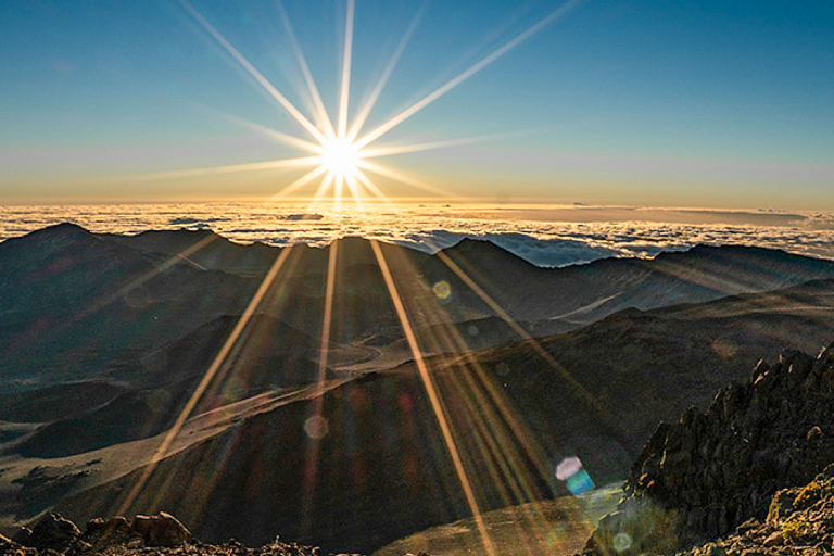 bikemaui haleakala summit downhill bike sunrise