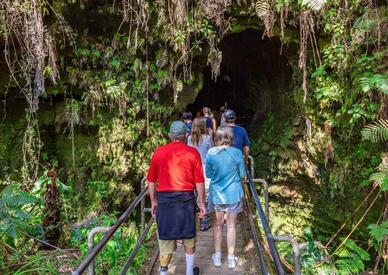 kailanitourshawaii big island grand circle experience slide cave