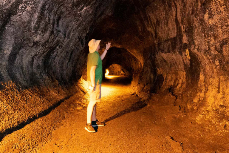take a walk in the dark through nahuku thurston lava tube hawaii volcanoes national park big island
