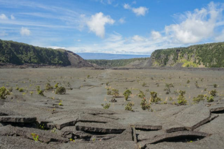 Island Volcano Kilauea Iki crater feature