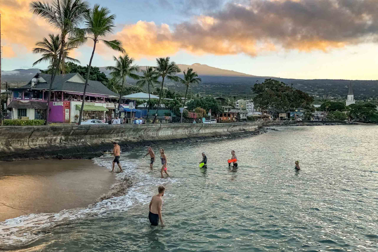 kailua kona pier beach swimmers feature