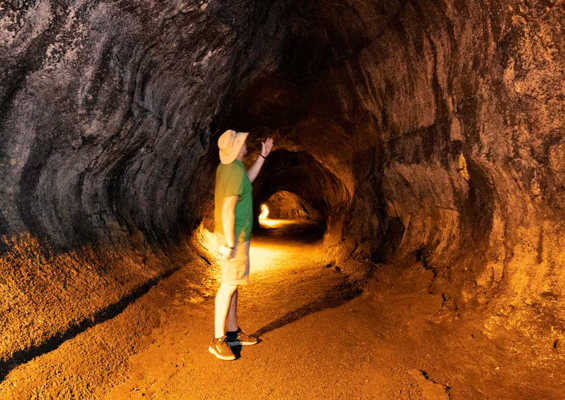 take a walk in the dark through nahuku thurston lava tube hawaii volcanoes national park big island slider