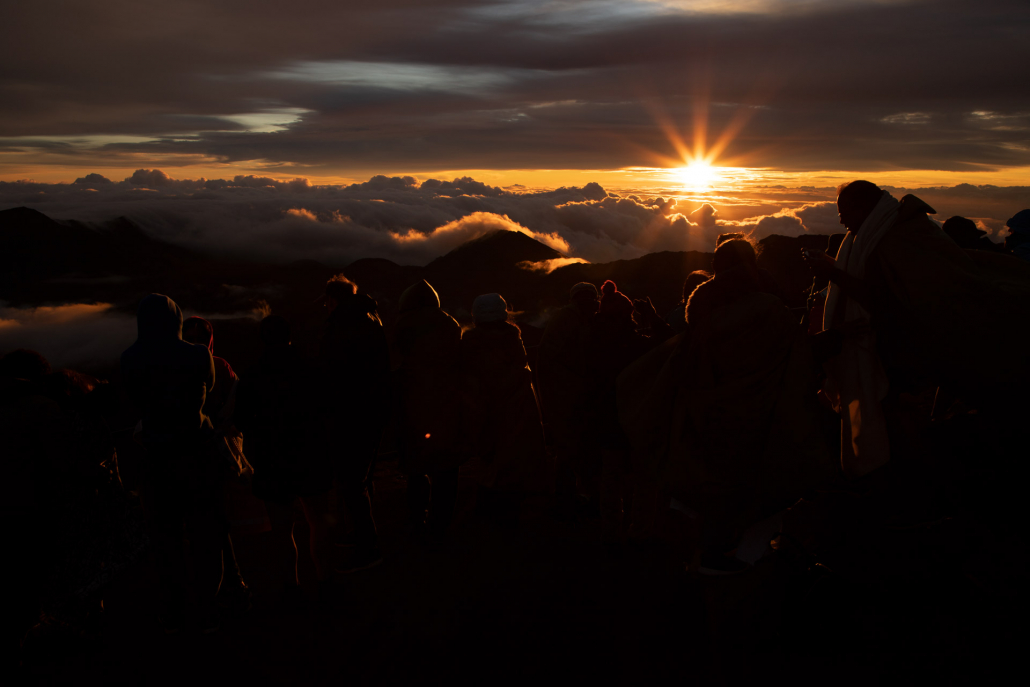 an unforgettable sunrise haleakala national park maui