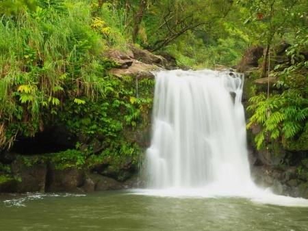hana waterfalls road to hana maui hawaii