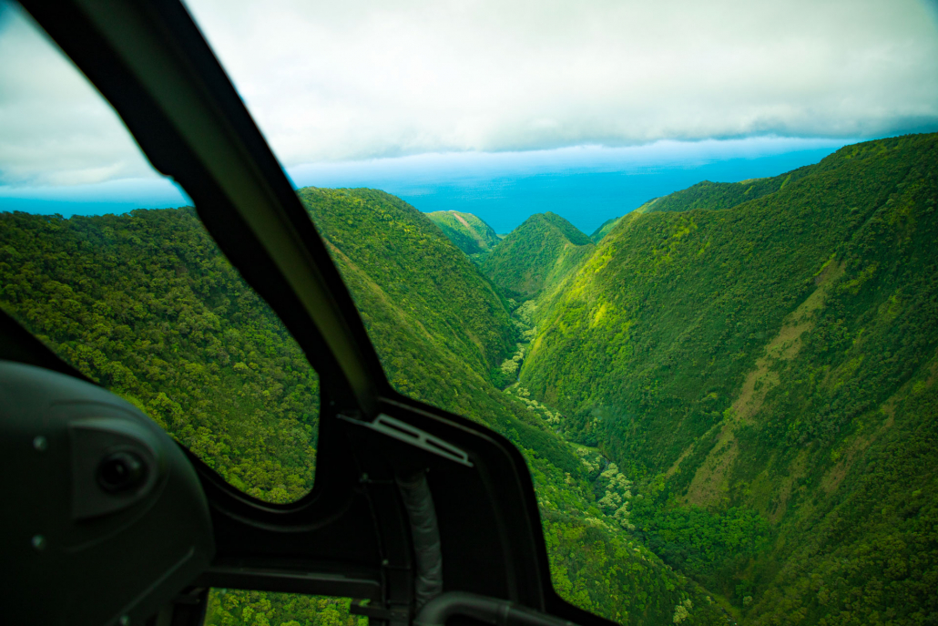 hidden valleys big island on a helicopter tour hawaii