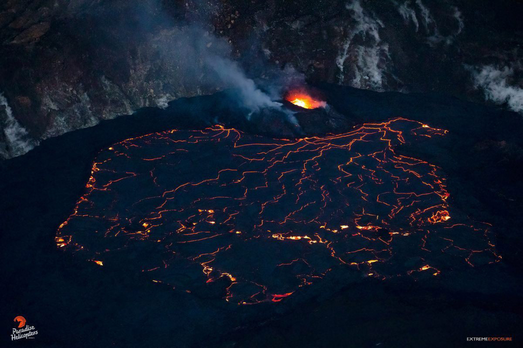 kilauea volcano big island paradise helicopters