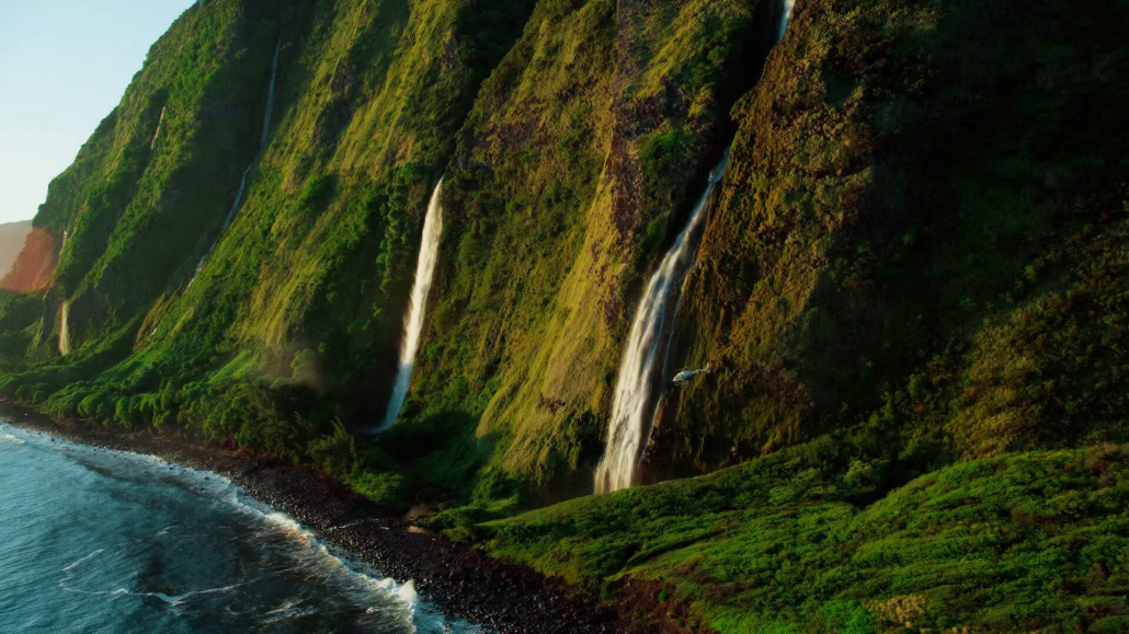 kohala coast and waterfalls big island paradise helicopters