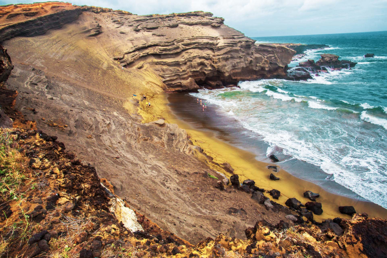 papakolea green sand beach big island hawaii
