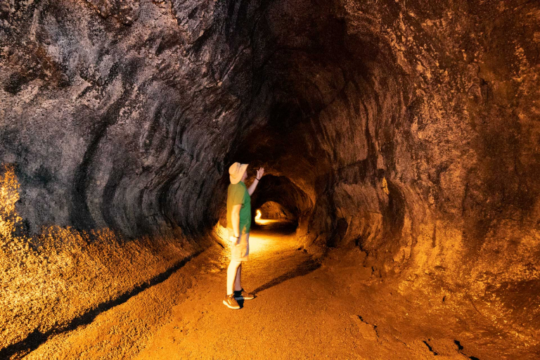 take a walk in the dark through nahuku thurston lava tube hawaii volcanoes national park big island