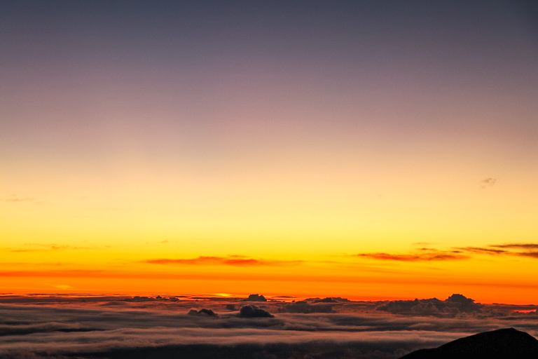 valley isle excursions sunrise haleakala sunrise clouds