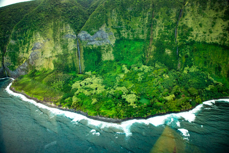 view the kohala region from the air big island helicopter tour hawaii