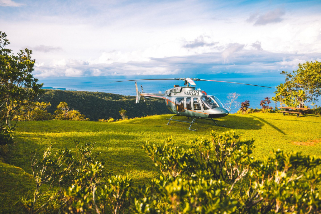 viewing the rugged kohala coast on the ground big island paradise helicopters