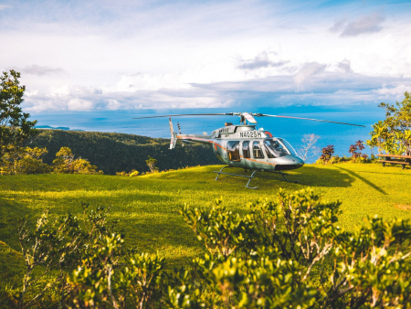 viewing the rugged kohala coast on the ground big island paradise helicopters