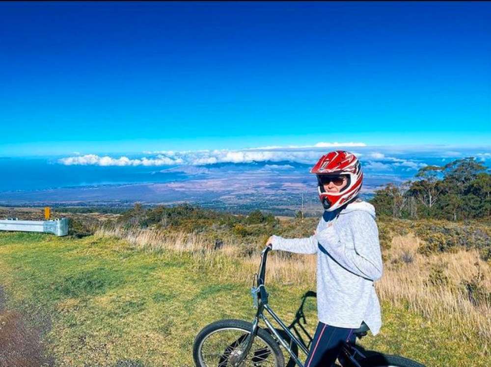 mountain riders maui daytime bike tour beautiful view