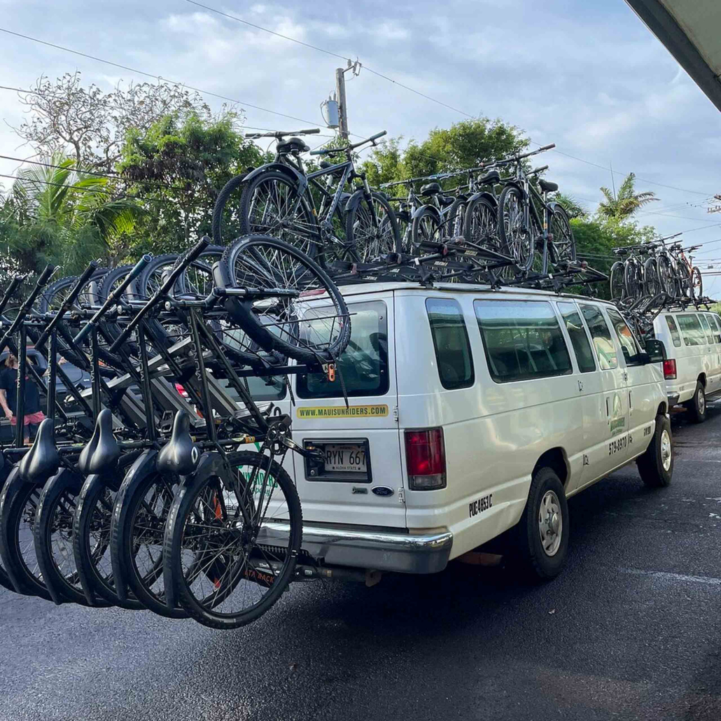 mountainriders guest photo haleakala self guided bike tour vans