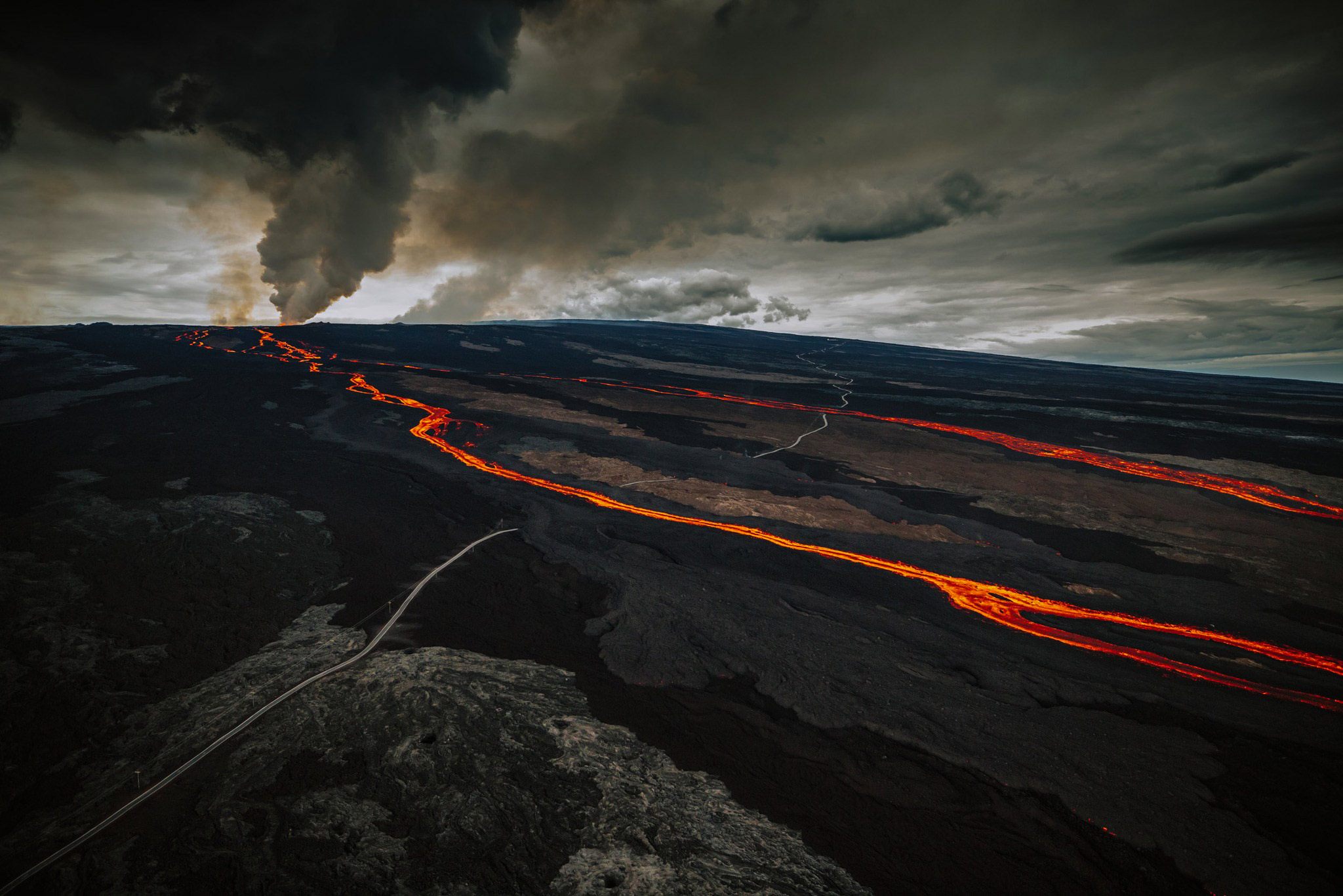 mauna loa eruption big island paradisecopters