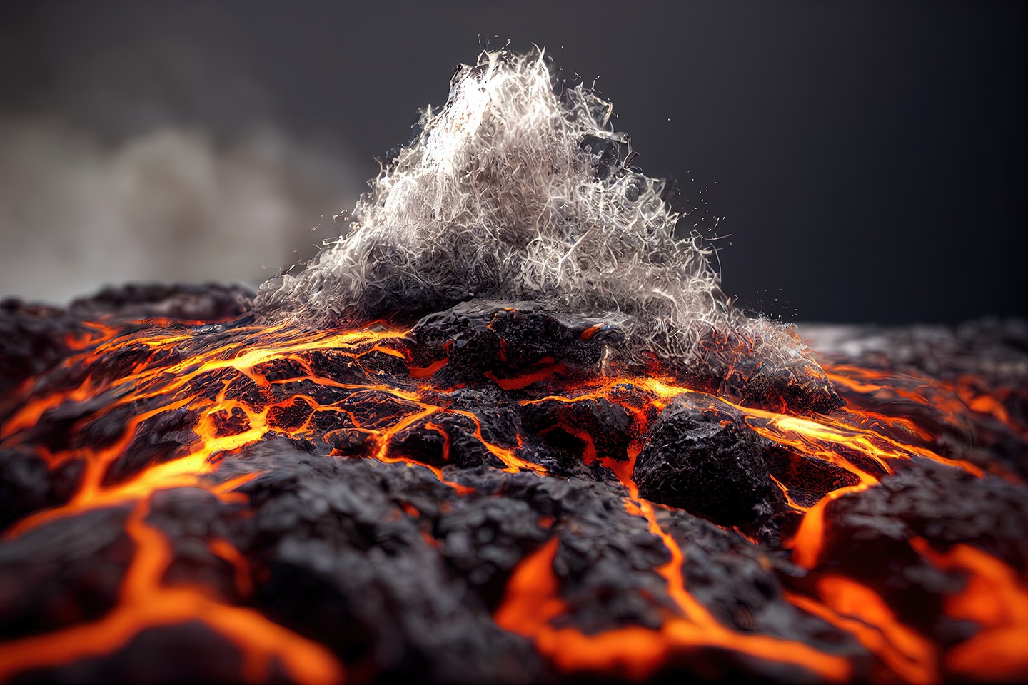 Pele's Hair Mauna Loa