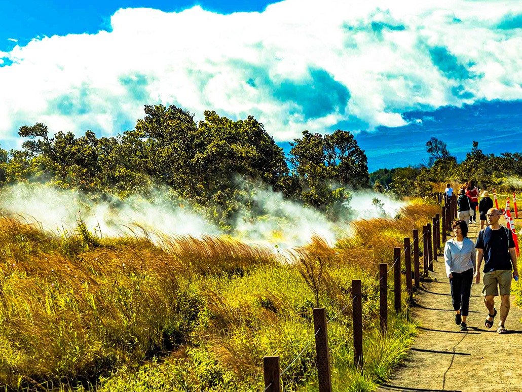 experience the steam vents
