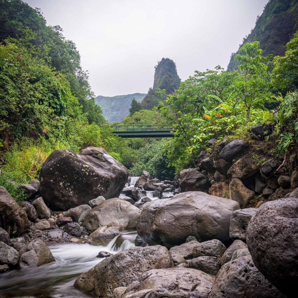 polyad featuring haleakala and Iao valley iao valley stream