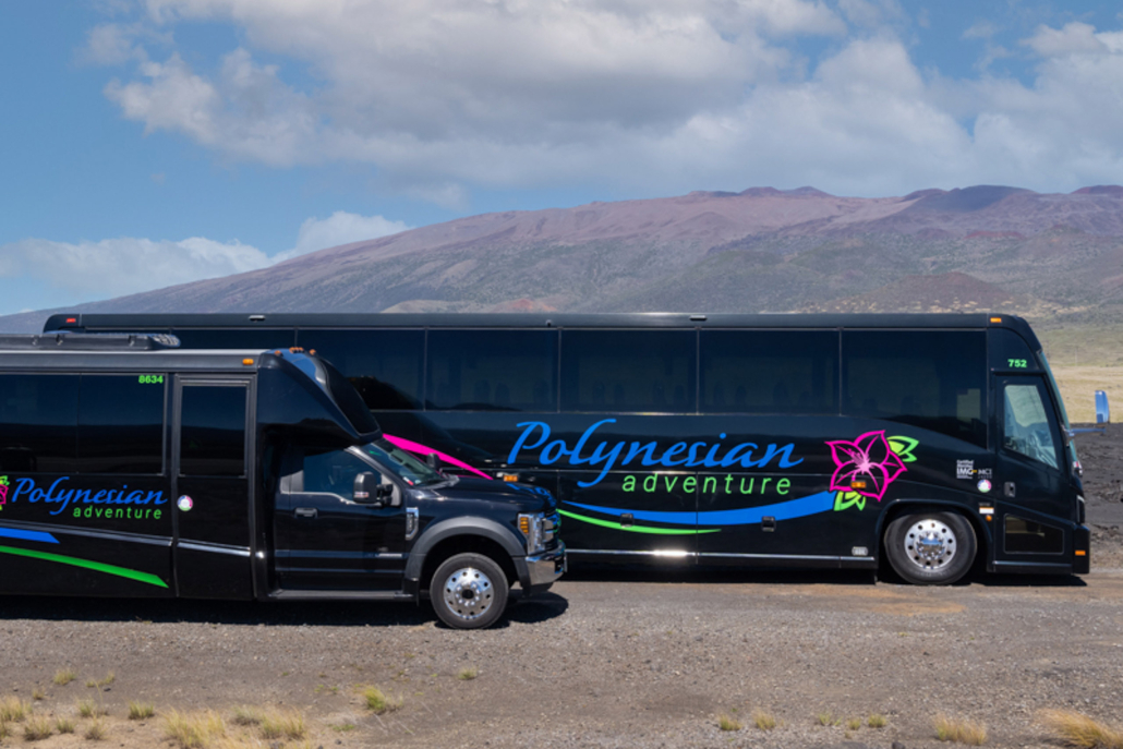 polyad featuring haleakala and Iao valley transportation bus car