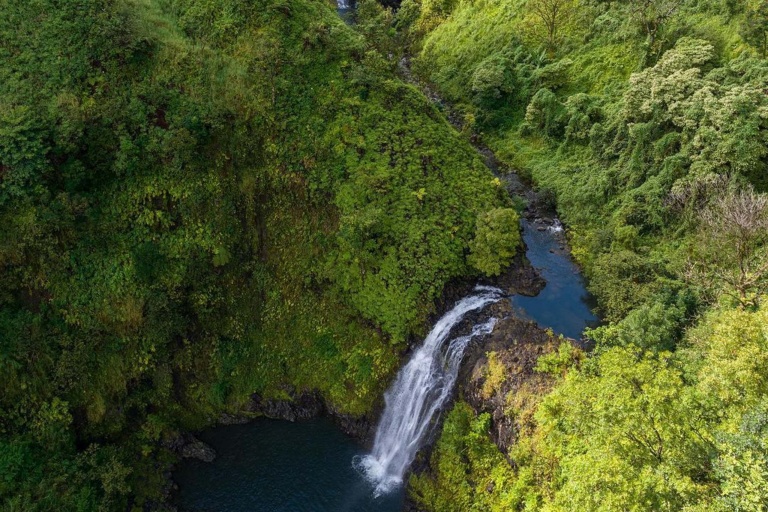 bluehawaiian waterfalls on the road to hana