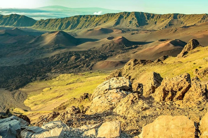 haleakala crater kahuku lookout